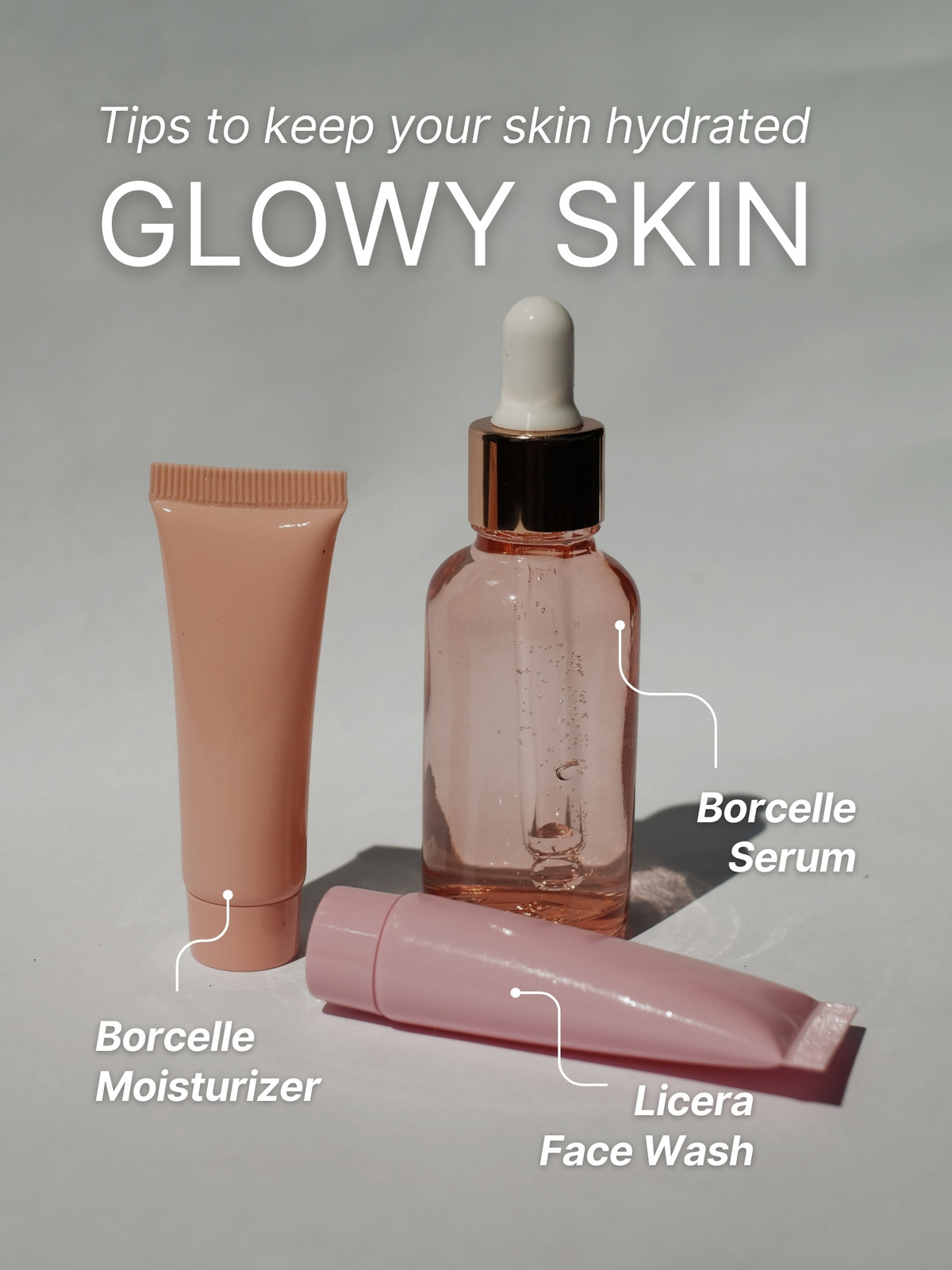 White Minimalist Skincare Products Beauty Lemon8 Post