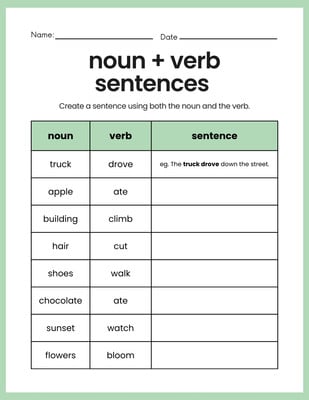 Free custom 1st grade writing worksheet templates | Canva