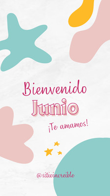 Plantillas junio - Gratis y editables - Canva