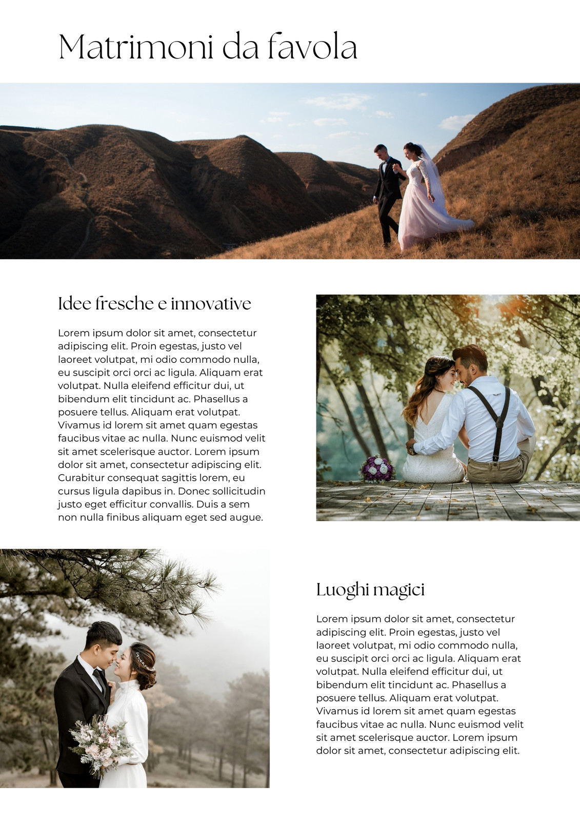 Newsletter Matrimoni Elegante Bianco Newsletter Matrimoni Elegante Bianco