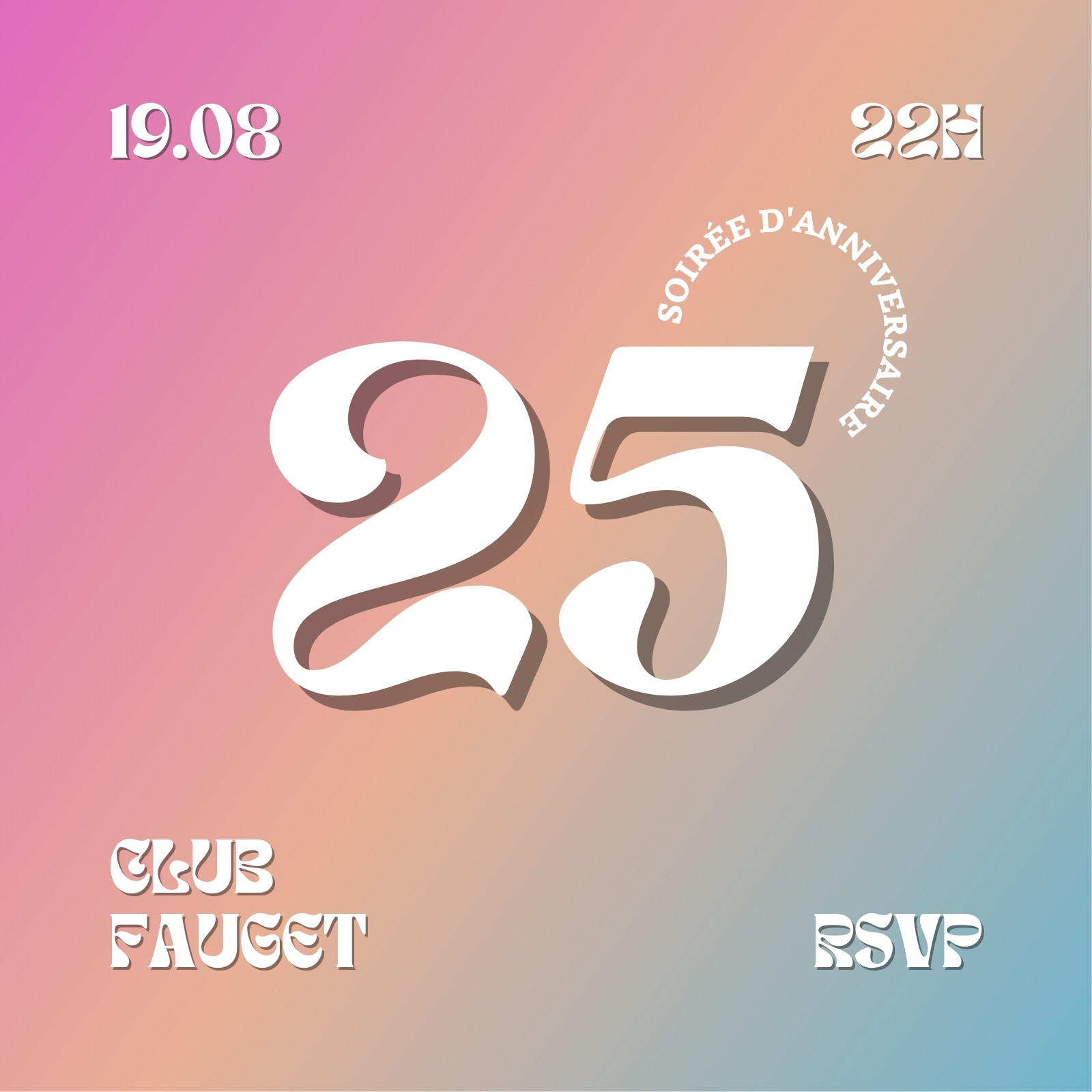 Invitation d’anniversaire Invitation d’anniversaire