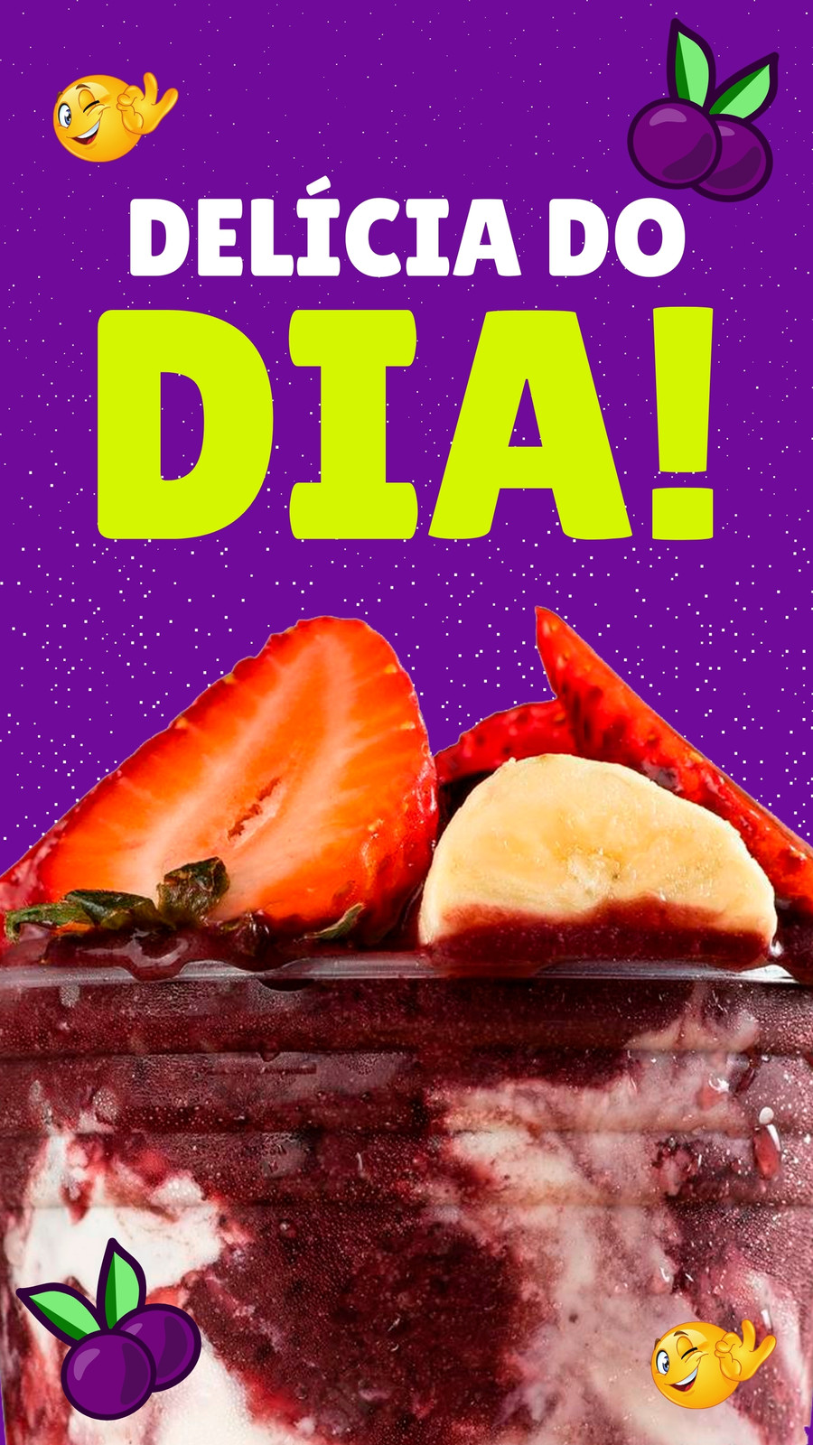 Modelos grátis e personalizáveis de acai - Canva