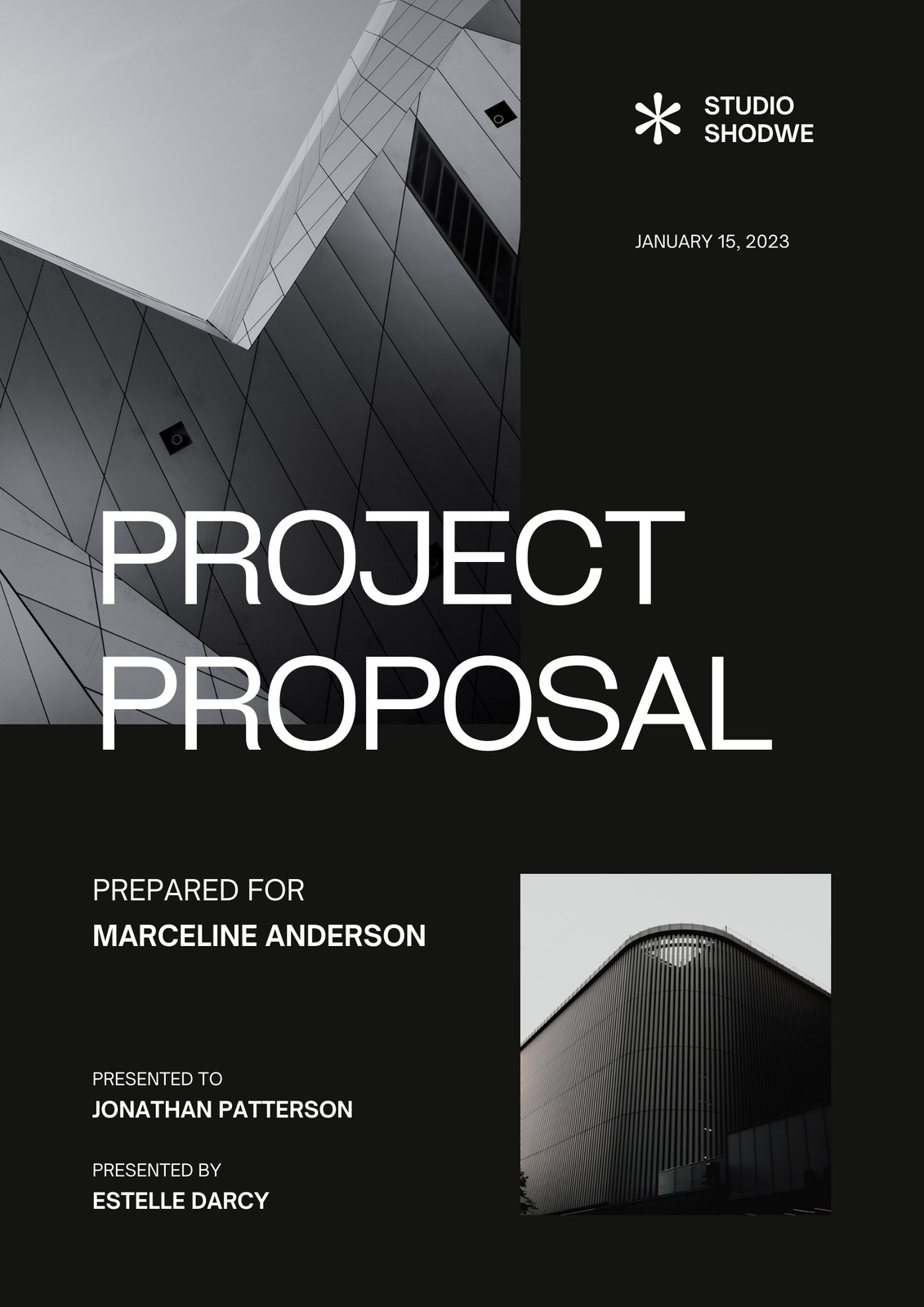 Black Minimalist Company Project Proposal Black Minimalist Company Project Proposal