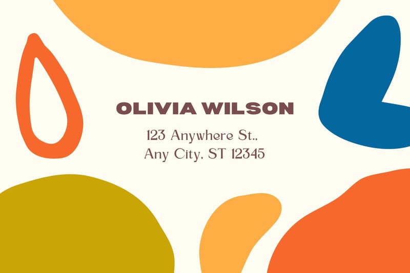 Creative Return Labels Page 4 - Customize 281+ Return Address Labels Templates Online - Canva