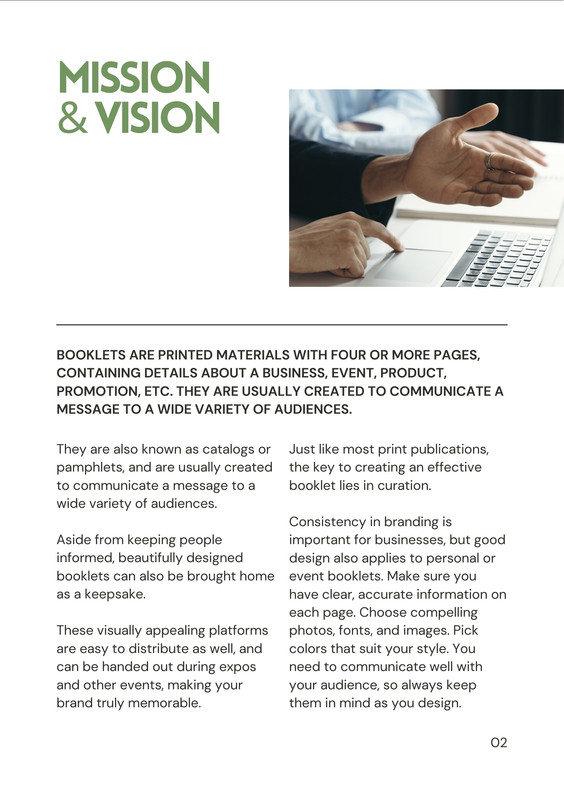 Custom Booklet Printing - Design and Order Booklets | Canva