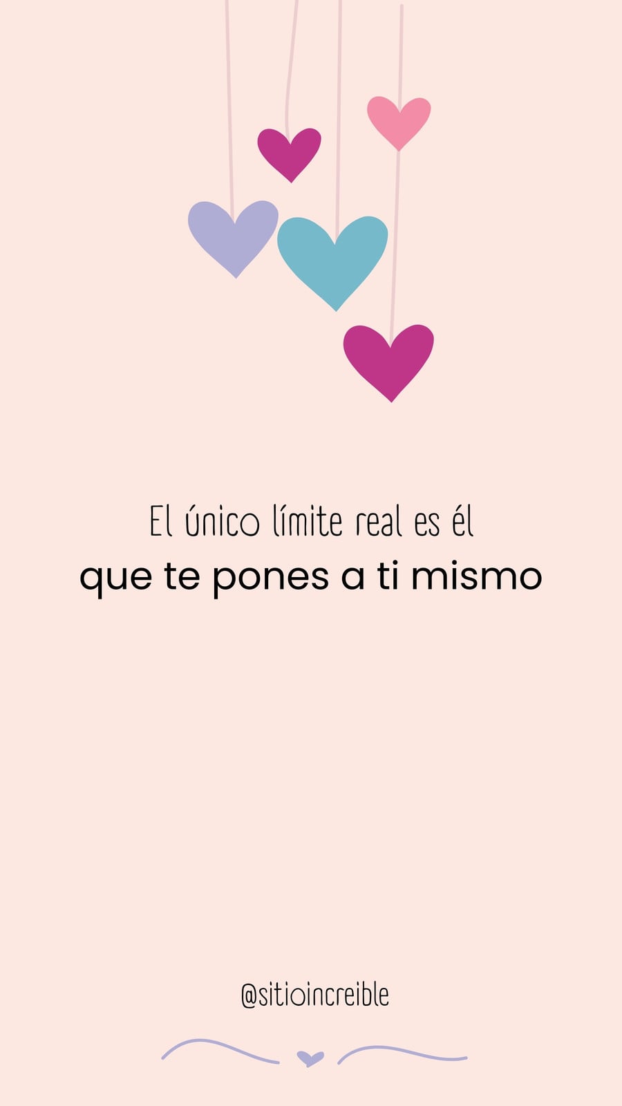 Historia de Instagram minimalista frase inspiradora beige 