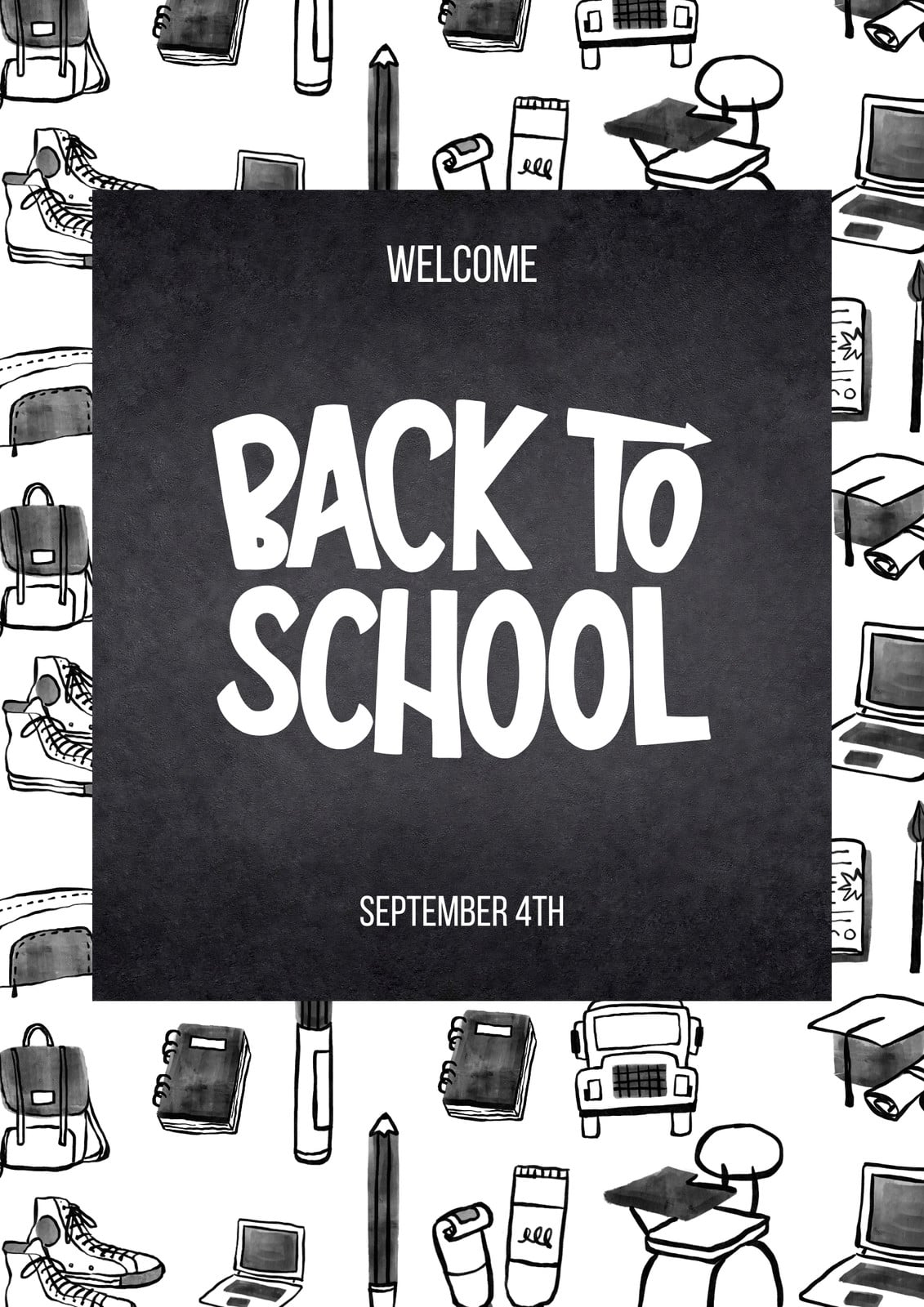 Page 13 - Free and customizable back to school templates