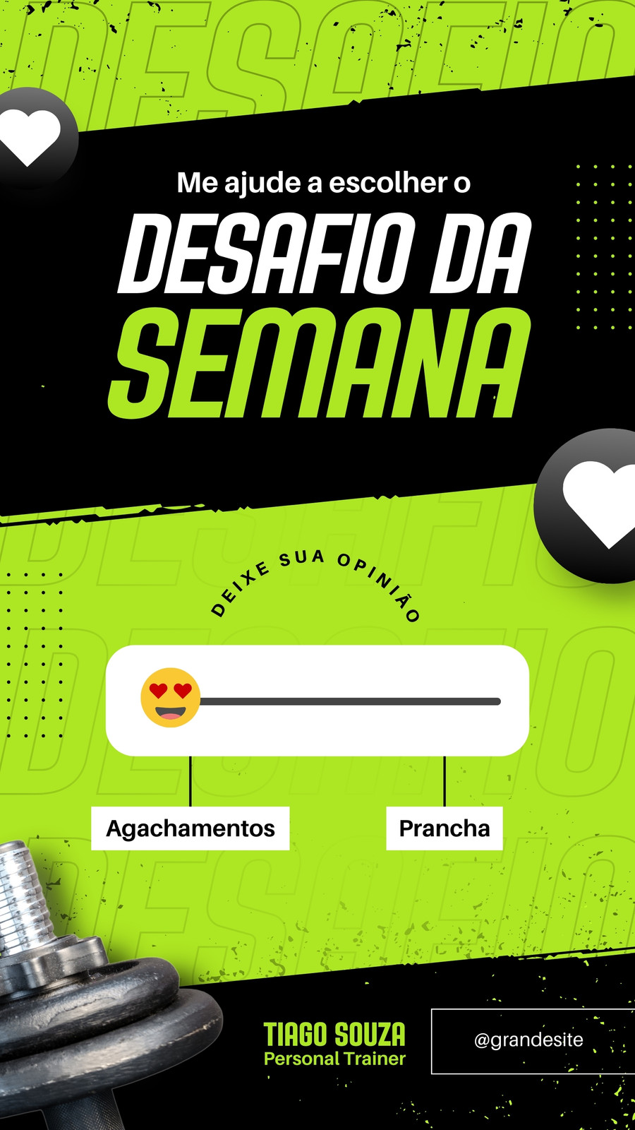 Modelos grátis e personalizáveis de desafio - Canva