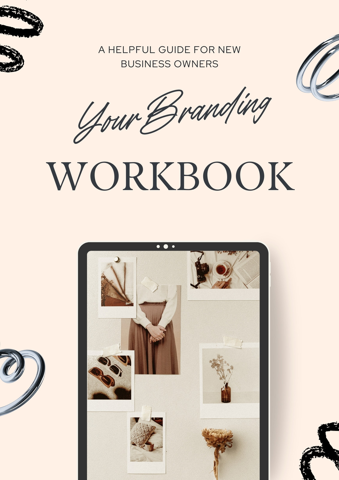 Beige Helpful Brand Workbook Document