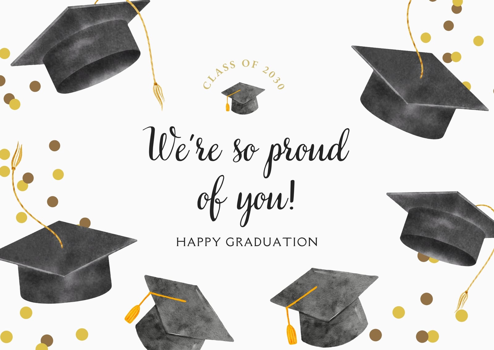 Free and customizable congratulations templates | Canva