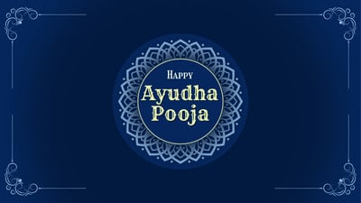 Ayudha Pooja - Rajan - Canva