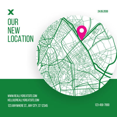 Free and customizable location templates