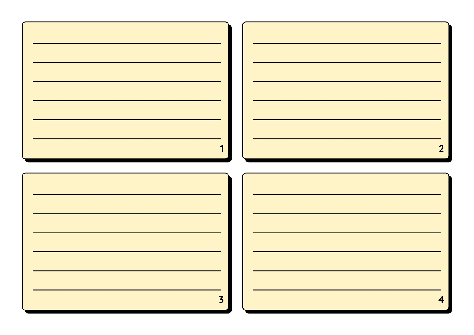 Page 2 - Free and customizable blind box templates