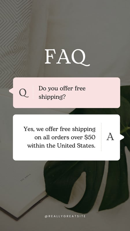 Free and customizable faq templates