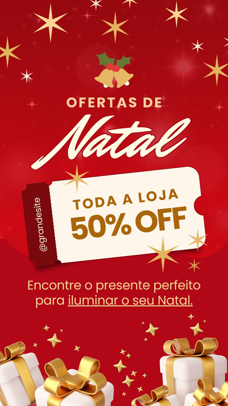 Modelos de Arte de Natal customizáveis e grátis