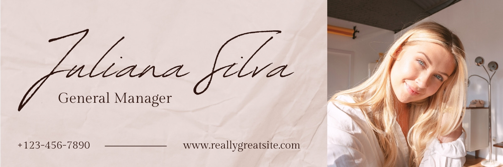 Neutral Modern Business Twitter / X Header