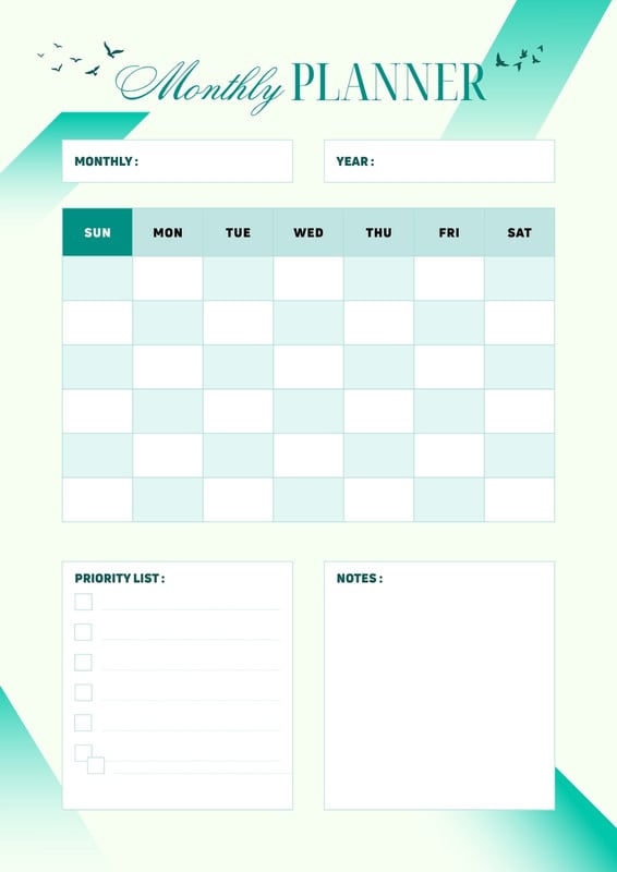 Schedule, Planner & Document - Rometheme Std - Canva
