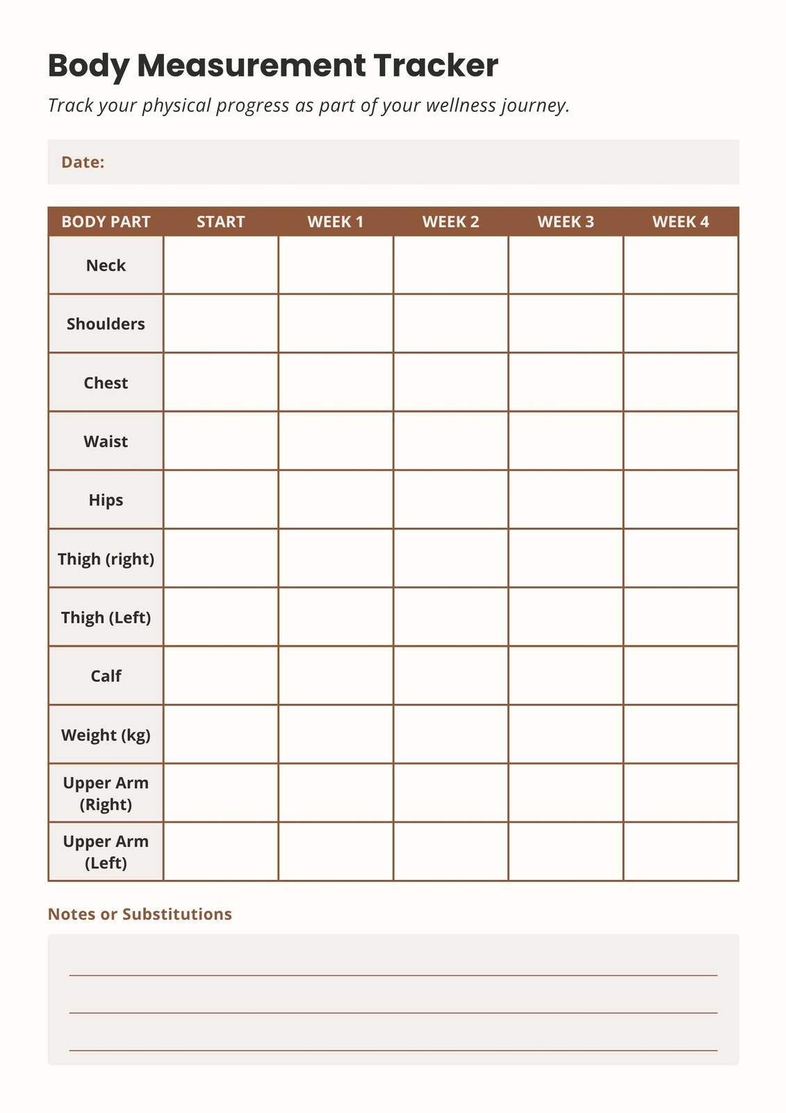 Page 6 - Free and customizable tracker templates
