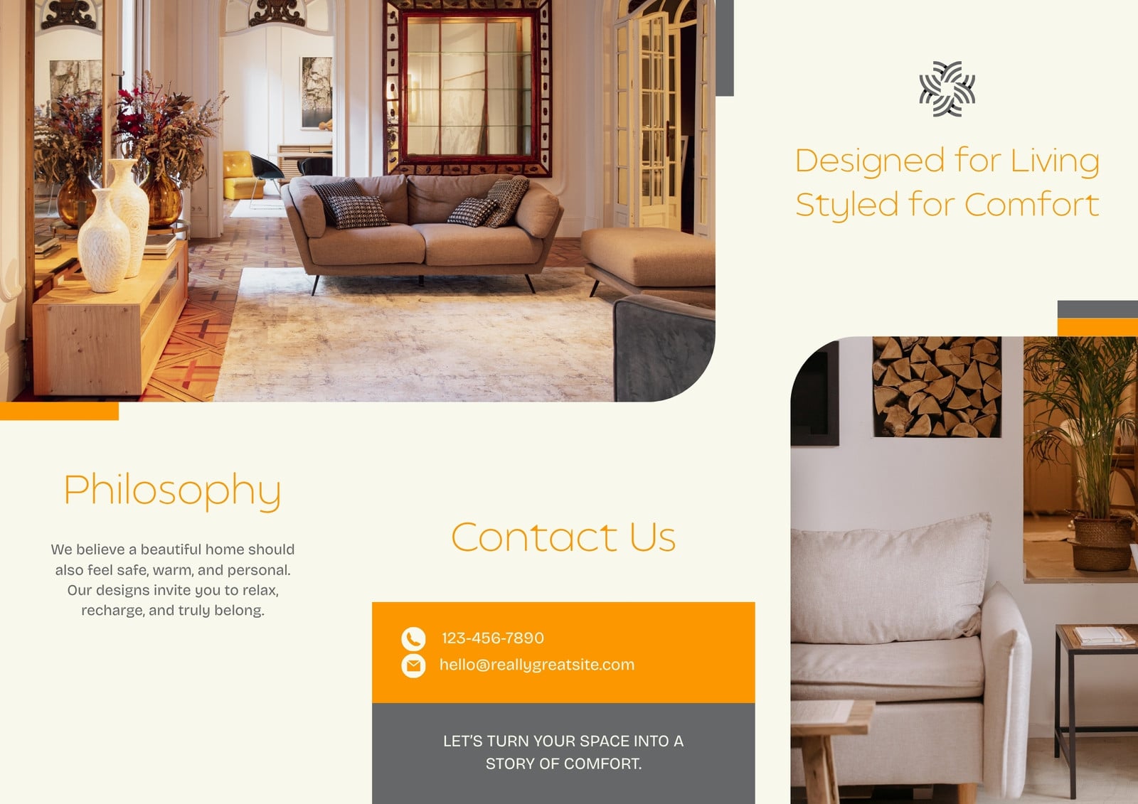 Free printable, customizable company brochure templates | Canva