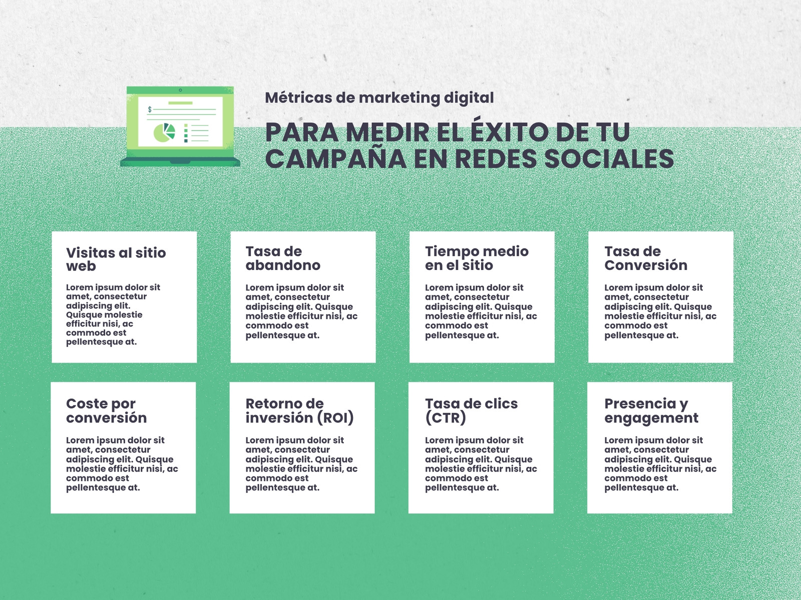 Gráfico Marketing Digital Moderno Degradado Verde Azul