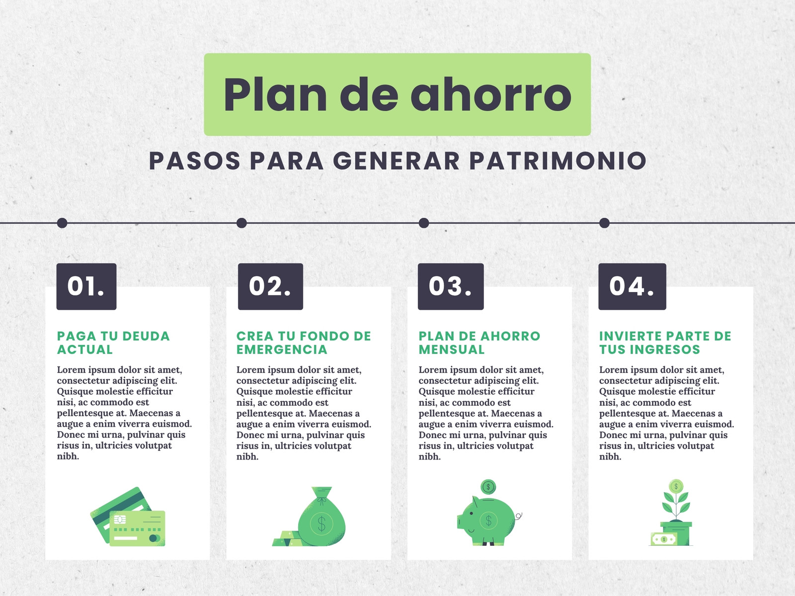 Gráfico Línea de Tiempo Profesional Corporativo Verde Azul