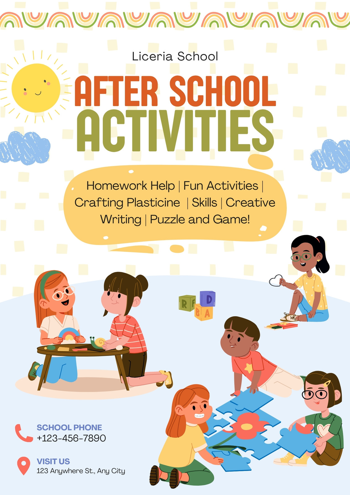 Spring Theme Slides Example Page 21 - Free editable puzzle templates | Canva