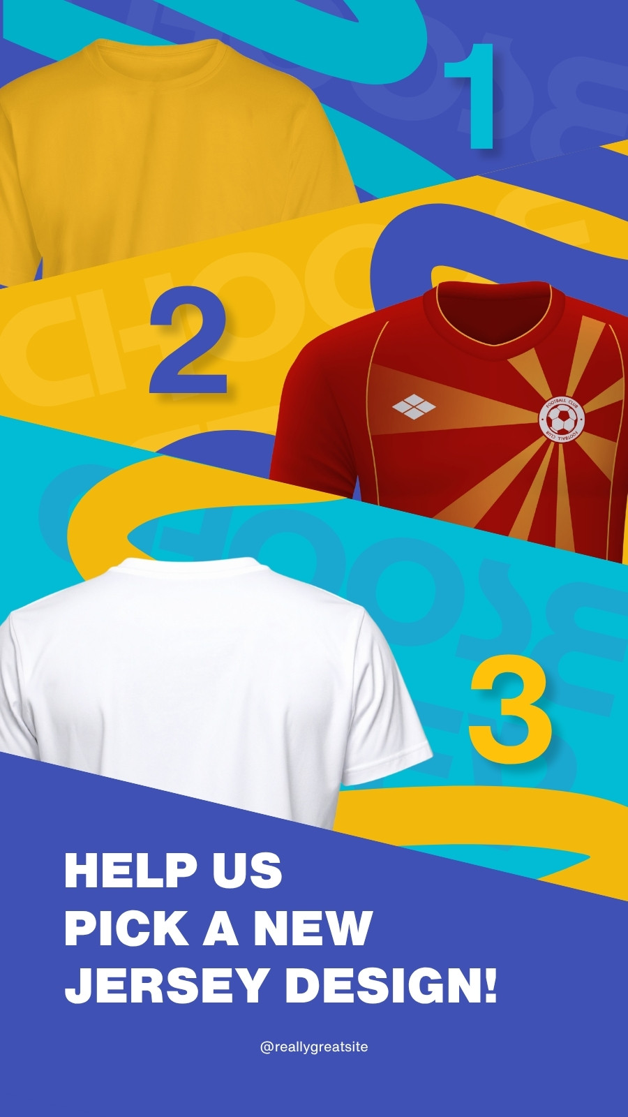 Biru And Yellow Vibrant Doodle Help Us Pick A New Design Instagram Story