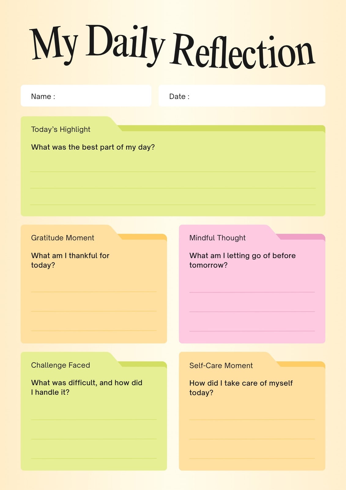 Page 3 - Free daily planner templates to customize | Canva
