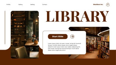 Free Sample Libraries Free and customizable library templates