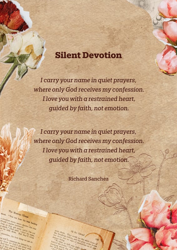 Small Devotion Example Free and customizable devotional templates