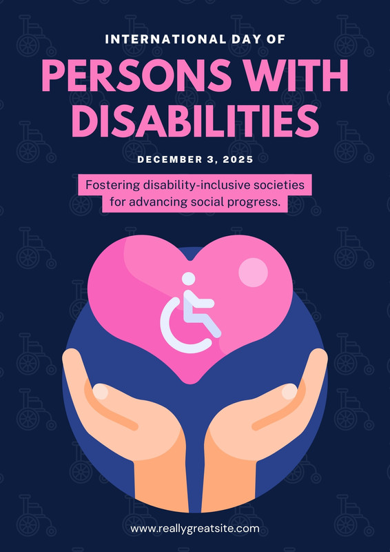 International Day of Persons with Disabilities poster templates | Canva