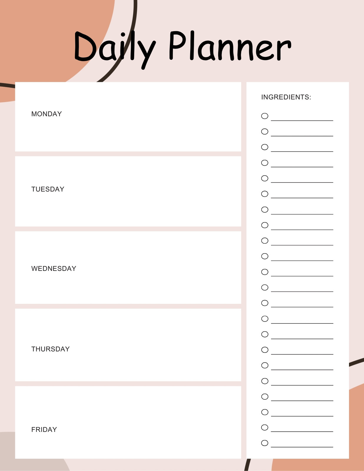 Free editable and printable planner cover templates | Canva