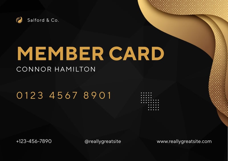 Free and customizable membership templates