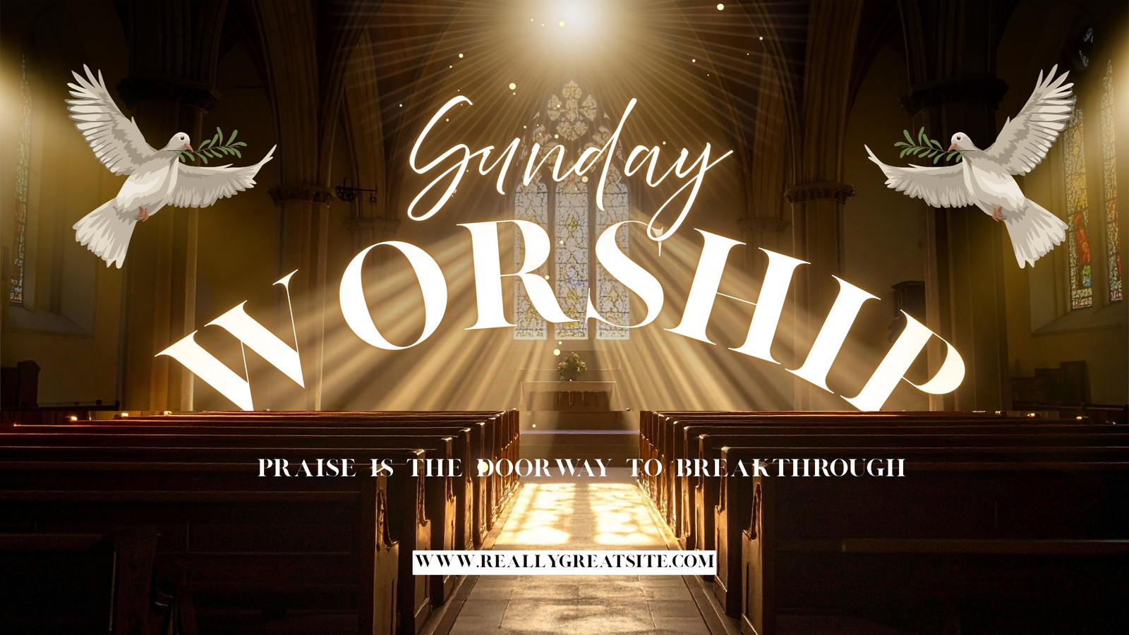 Page 10 - Free and customizable church templates | Canva