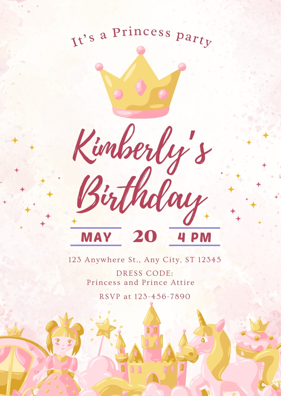 Page 17 - Free and printable birthday invitation templates | Canva