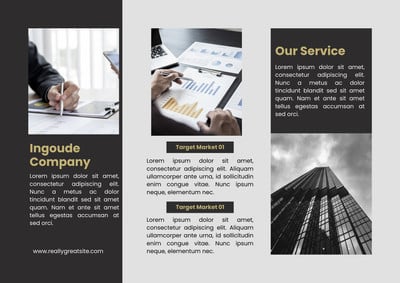 Free printable, customizable company brochure templates | Canva