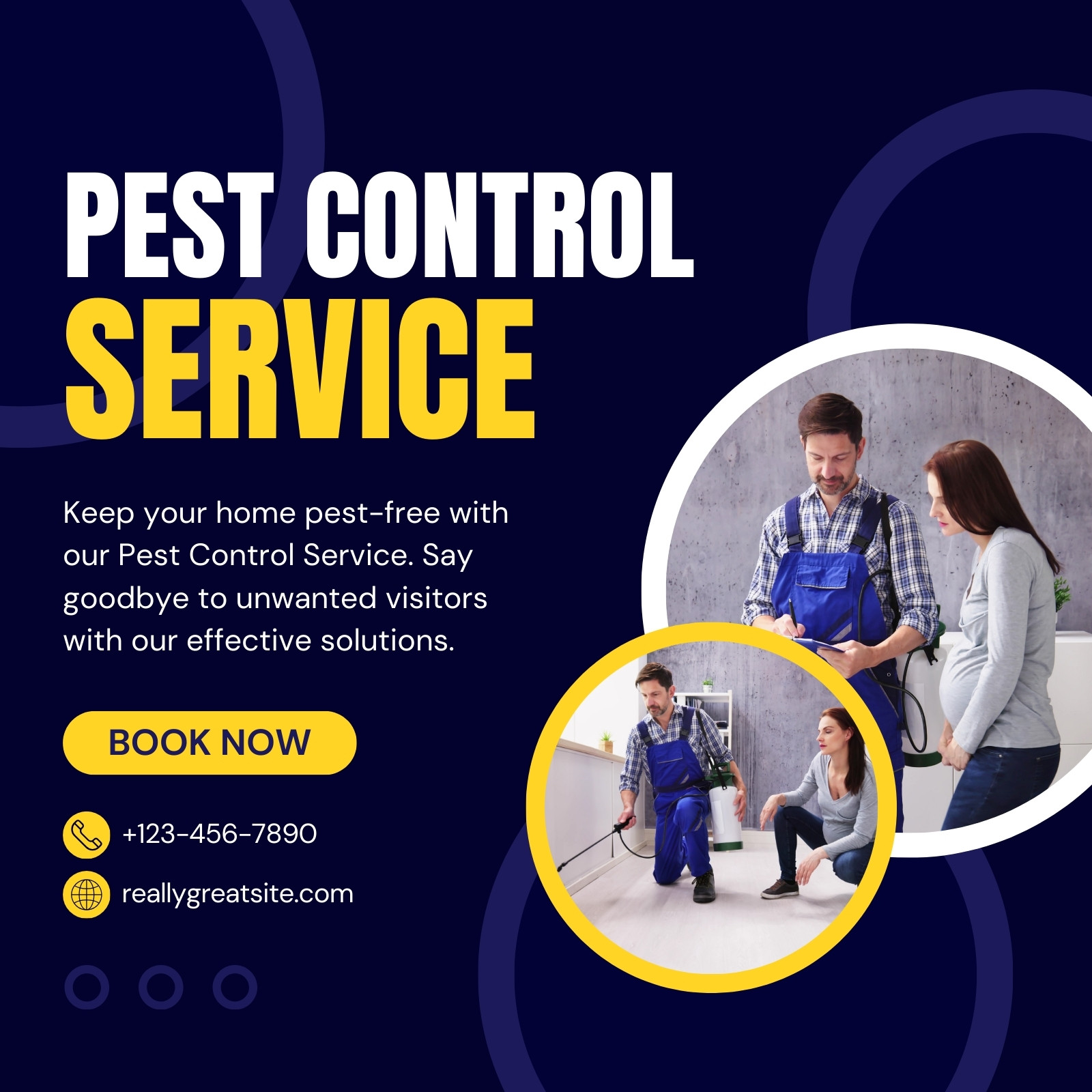 Free and customizable pest control templates