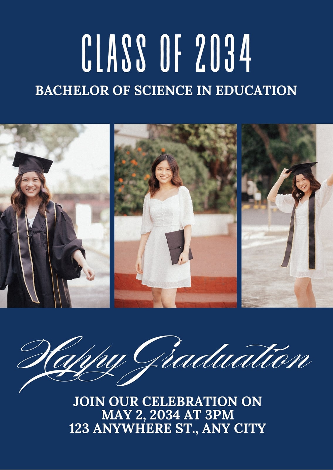 Free graduation party design collection | Canva Free graduation party design collection | Canva