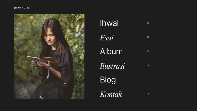 Gratis desain contoh blogger - Canva