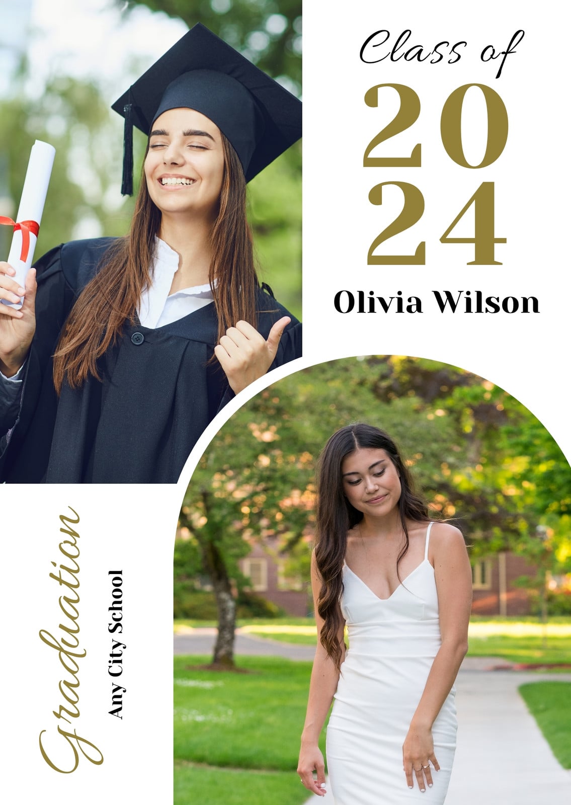 Page 4 - Free and printable custom graduation card templates | Canva Page 4 - Free and printable custom graduation card templates | Canva
