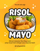 Poster Layout Presentasi Risol Gratis desain contoh risol - Canva