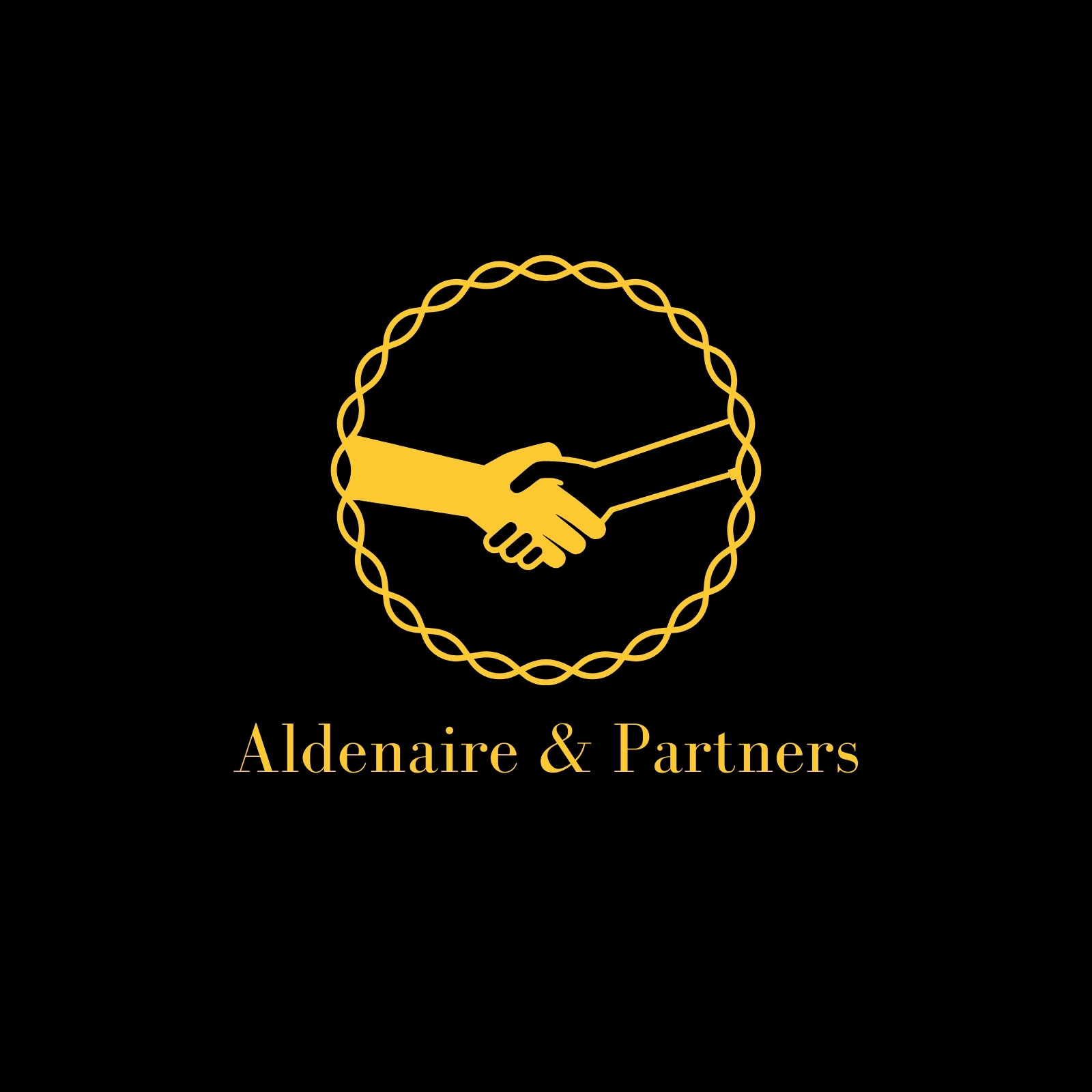 Gold Simple Minimalist Logo