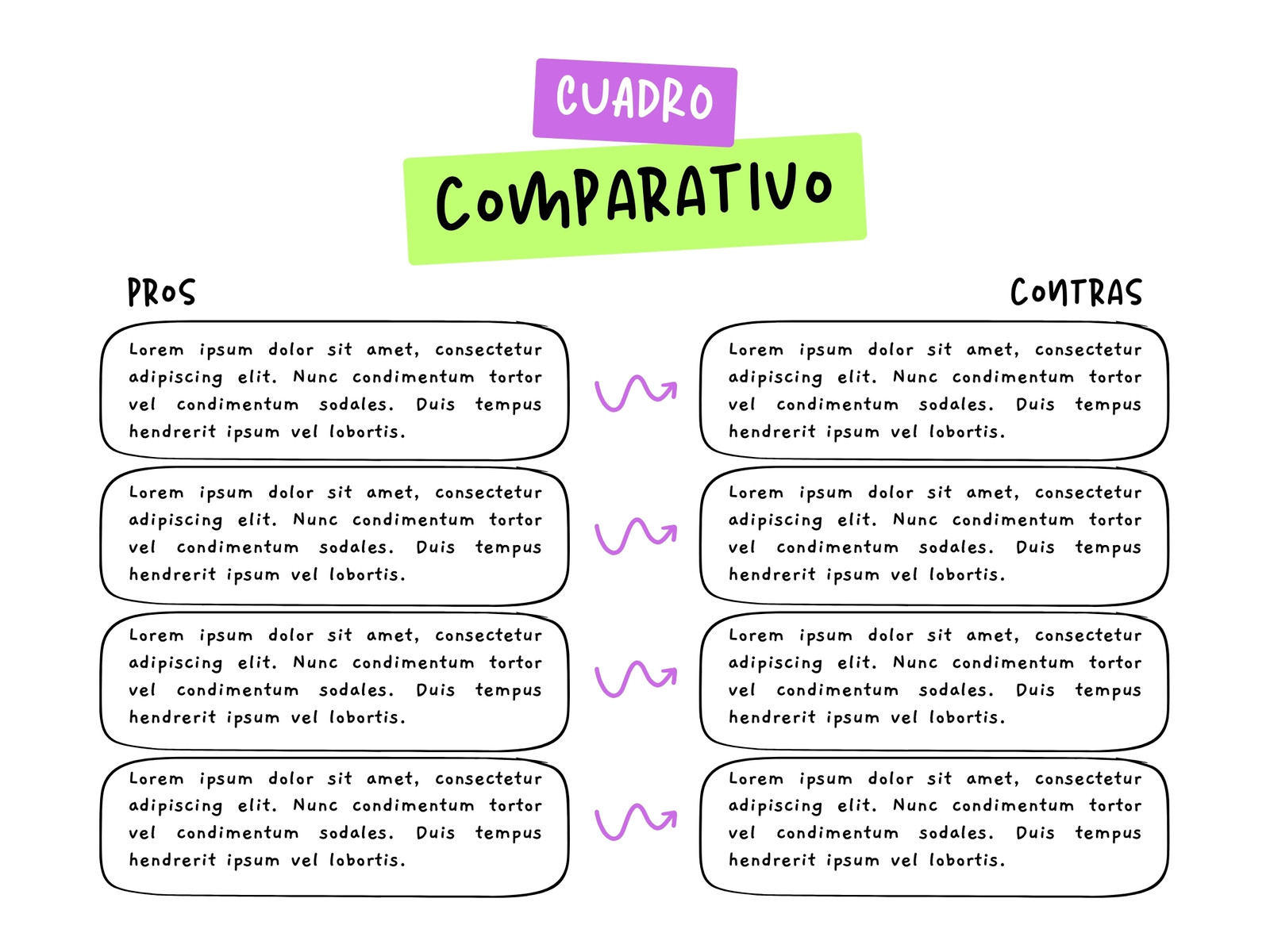 Copia de Copia de Gráfico Cuadro Comparativo Elegante Estético Líneas Minimalista Marrón Beige