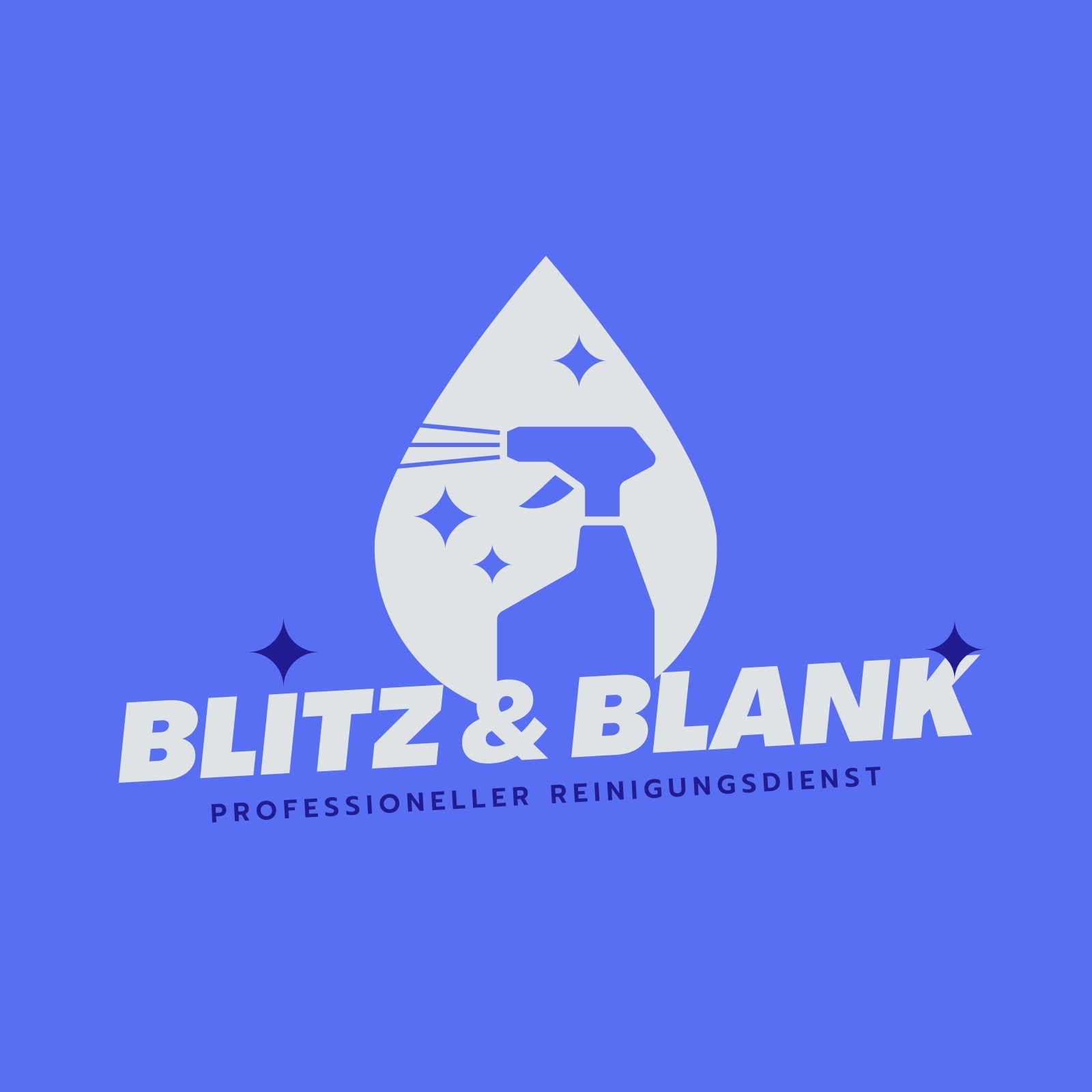 Hellblau Flach Illustrativ Reinigungsdienstleistungen Animiertes Logo Hellblau Flach Illustrativ Reinigungsdienstleistungen Animiertes Logo