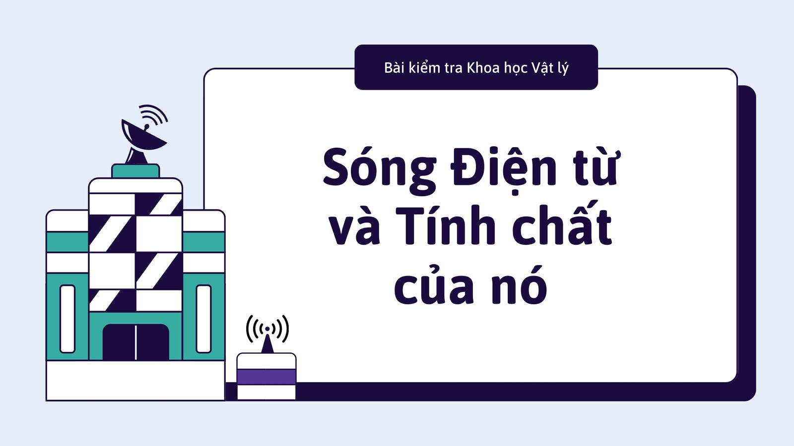 Quiz sóng điện từ và tính chất của sóng Quiz sóng điện từ và tính chất của sóng