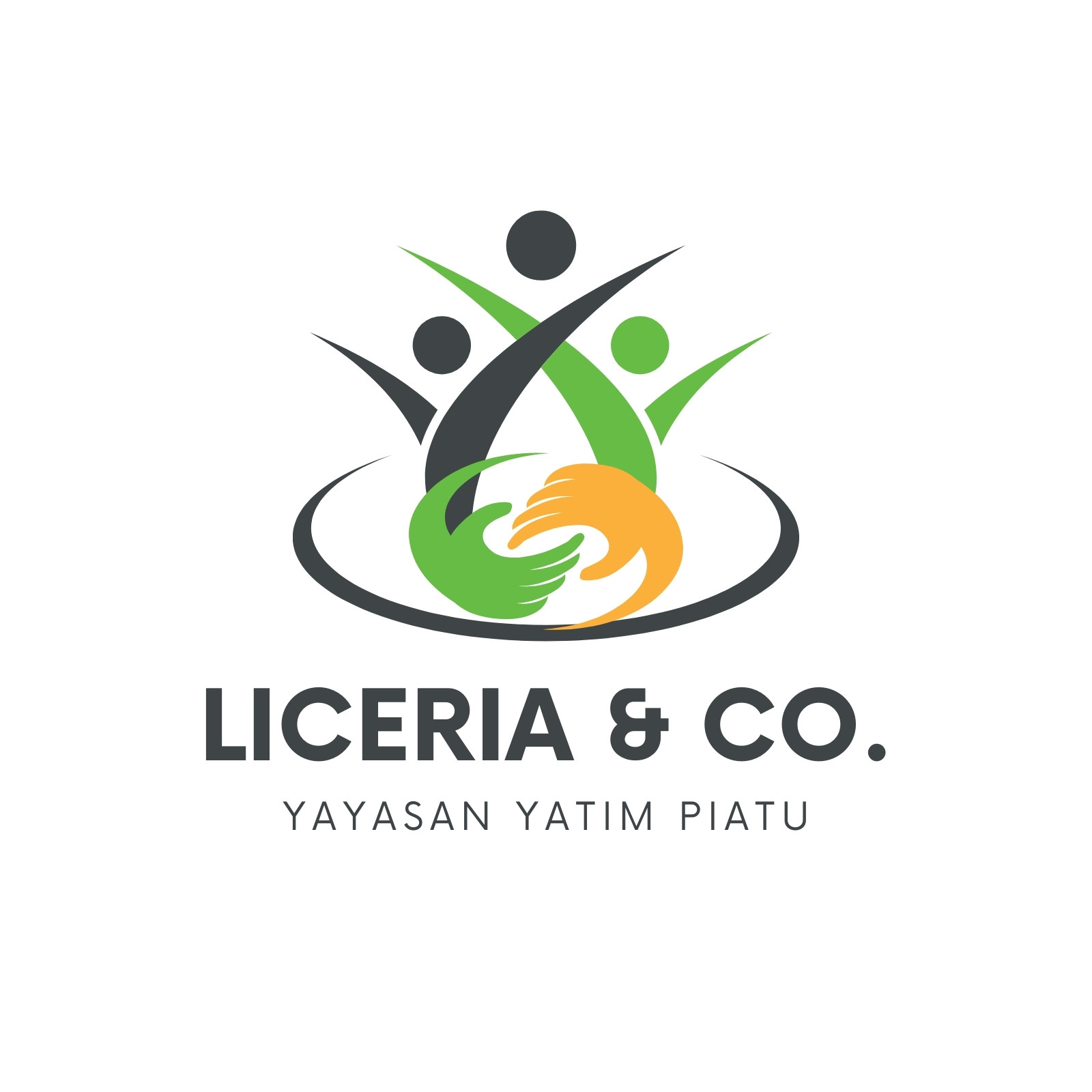 Logo Yayasan Yatim Piatu Modern Minimalis Logo Yayasan Yatim Piatu Modern Minimalis