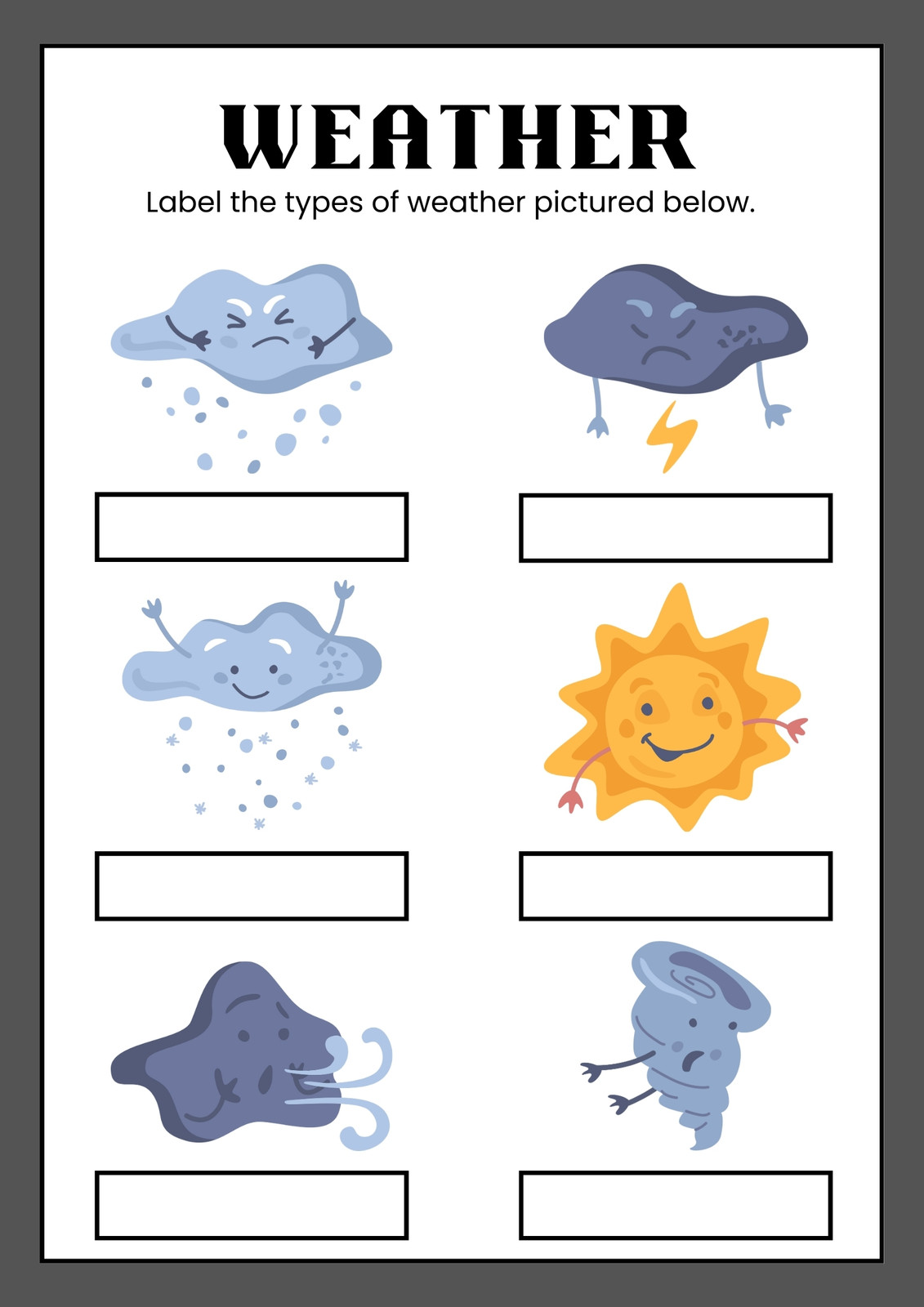 Page 7 - Free and customizable weather templates