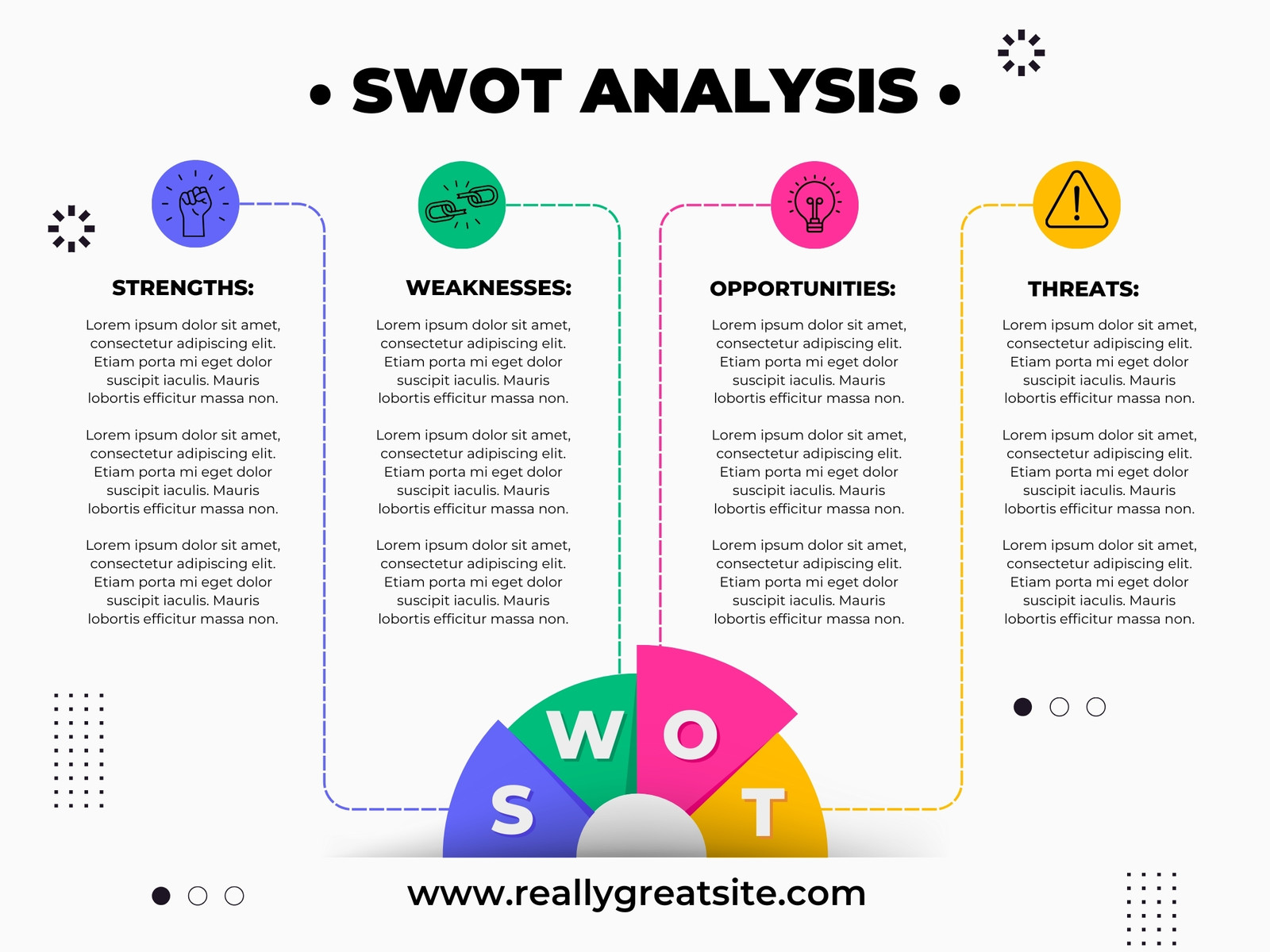 Colorful Modern Business Swot Analysis
