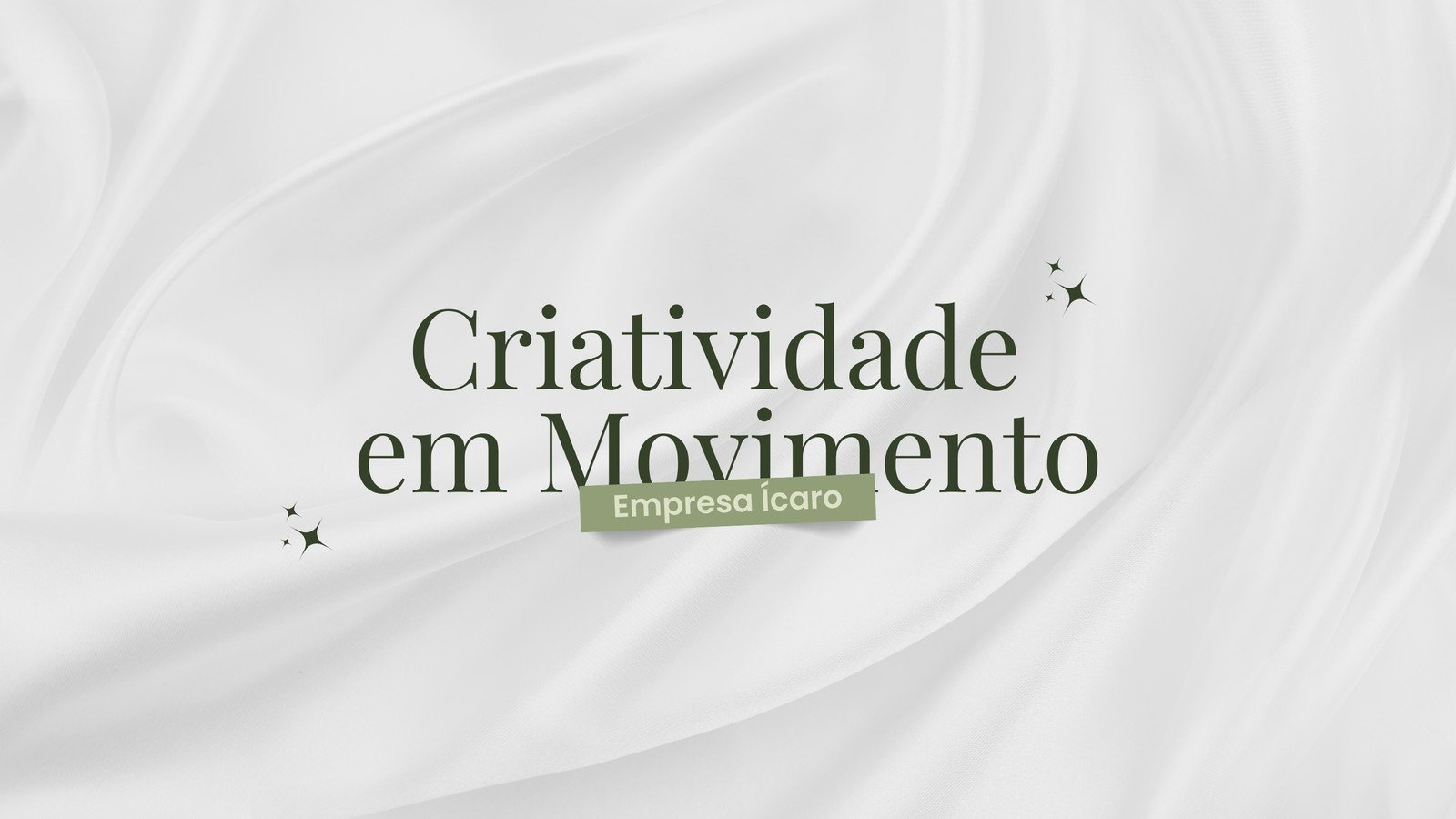 Apresentação de negócios minimalista em tons de verde