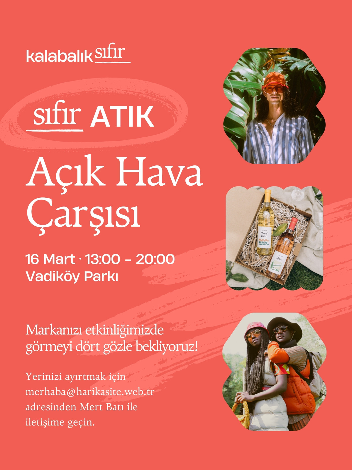 Kırmızı Beyaz Şık Fotoğraf Odaklı Çerçeveler Stilinde Kurumsal Etkinlik Banner